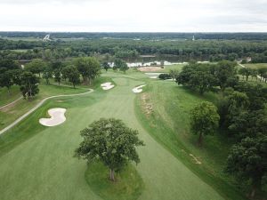 TPC Deere Run Aerial 4th Approach